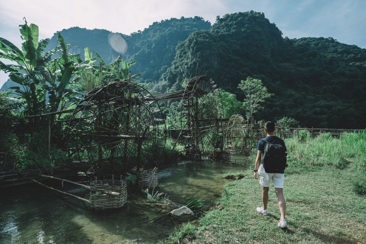 Head to Pu Luong Nature Reserve, a relatively undeveloped paradise of rice terraces