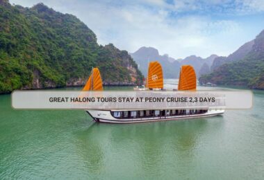 Great Halong Tours Stay At Peony Cruise 2,3 Days