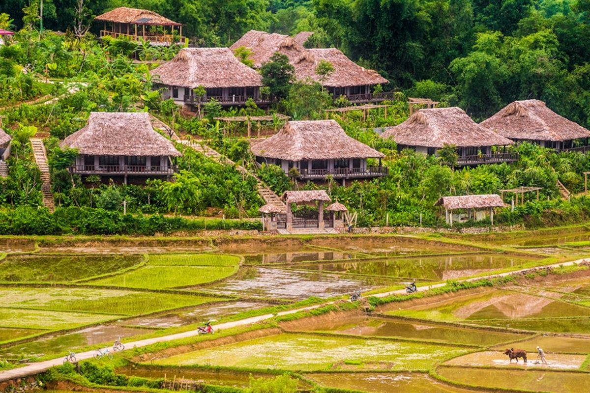 Embark on an unforgettable adventure with Mai Chau Tours explore Thang Thien Waterfall.