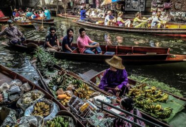 Damnoensaduak Original Floating Market