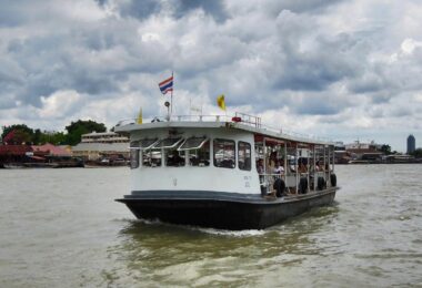 Cross Chao Phraya River