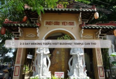 2-3 Day Mekong Tours Visit Buddhist Temple Can Tho