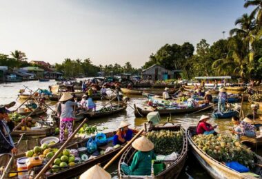 Cai Be Floating Market