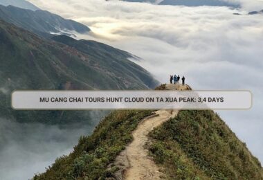 Mu Cang Chai Tours Hunt Cloud On Ta Xua Peak: 3,4 Days