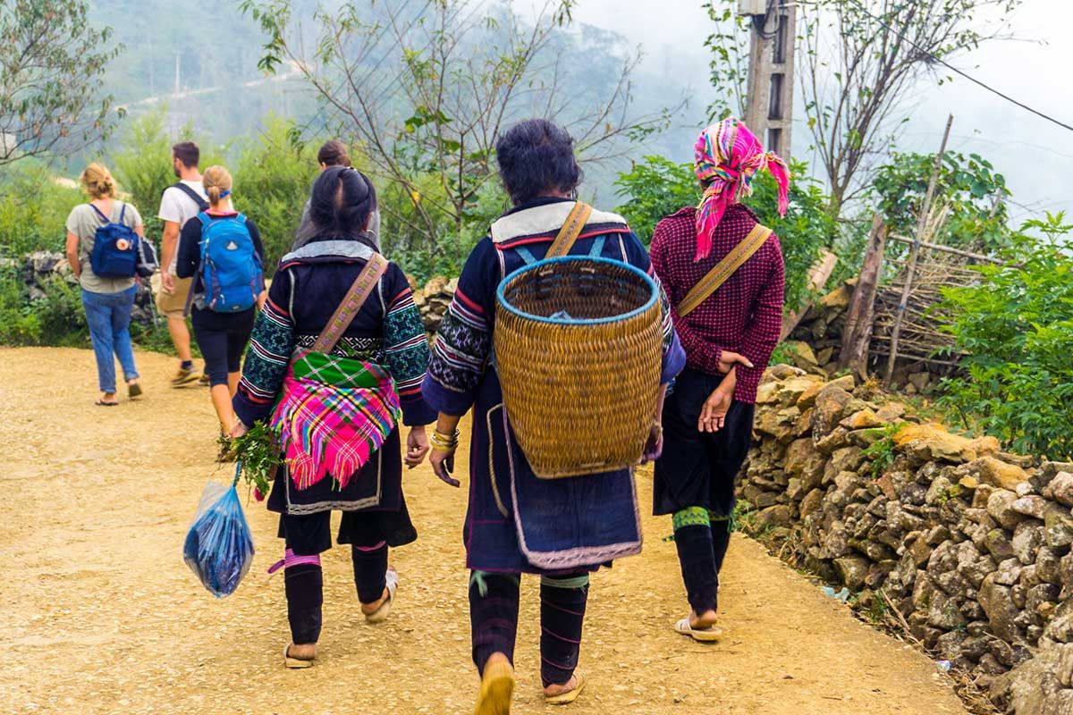 Trekking in Lao Chai with Vietnam Discovery package tour from Haiti