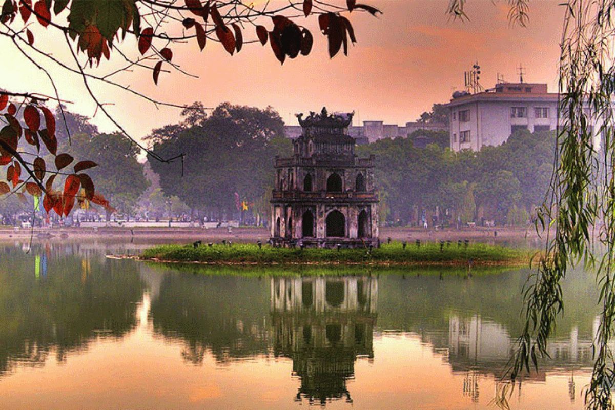 Explore Hoan Kiem Lake with Vietnam Discovery package tour from Haiti