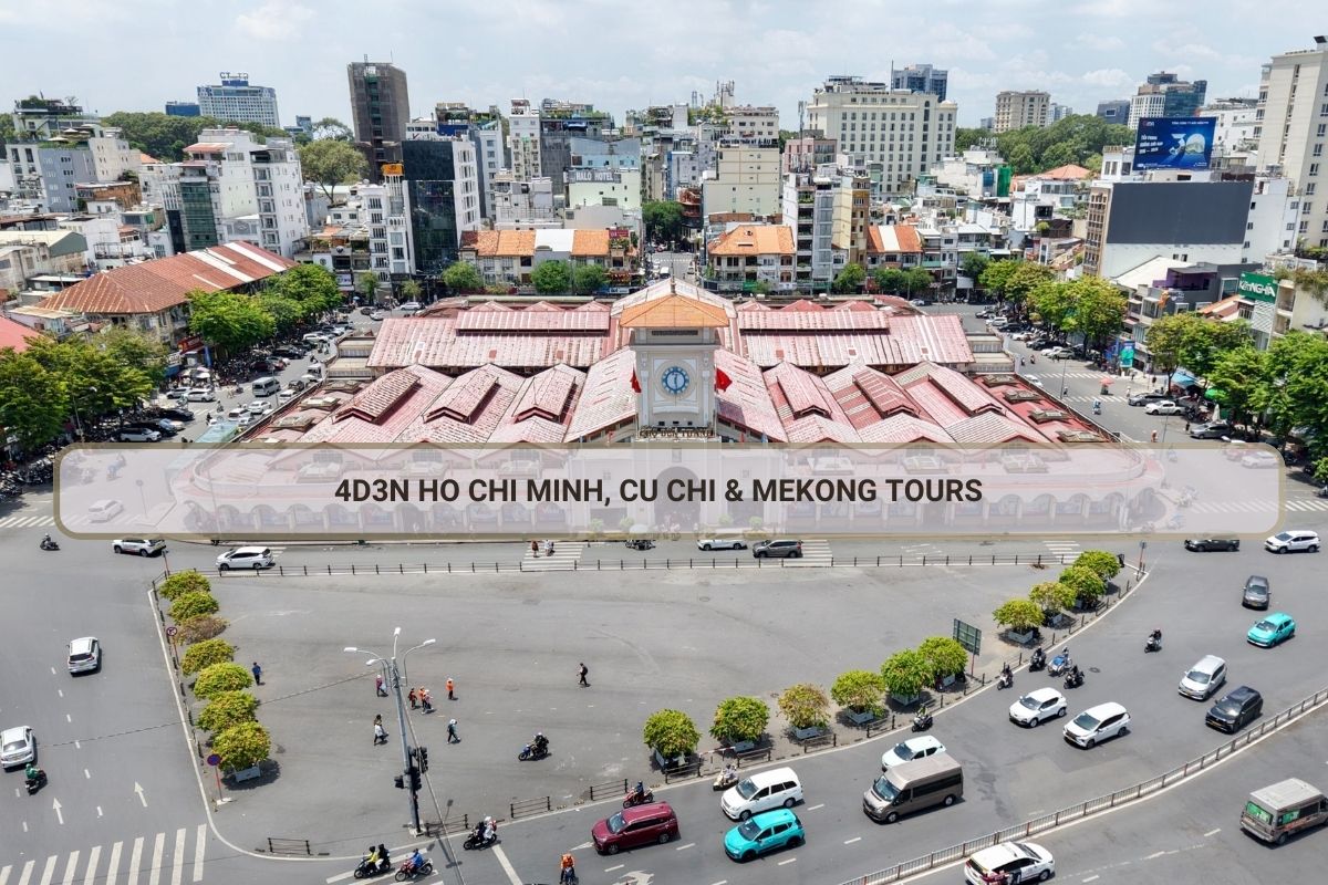 4D3N Ho Chi Minh-Cu Chi & Mekong Tours