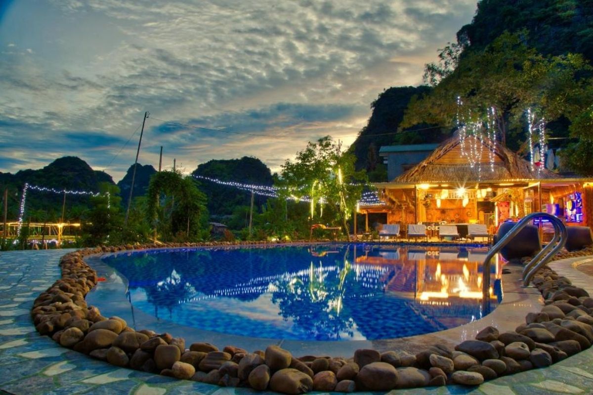best hostel in ninh binh with Green Mountain Homestay