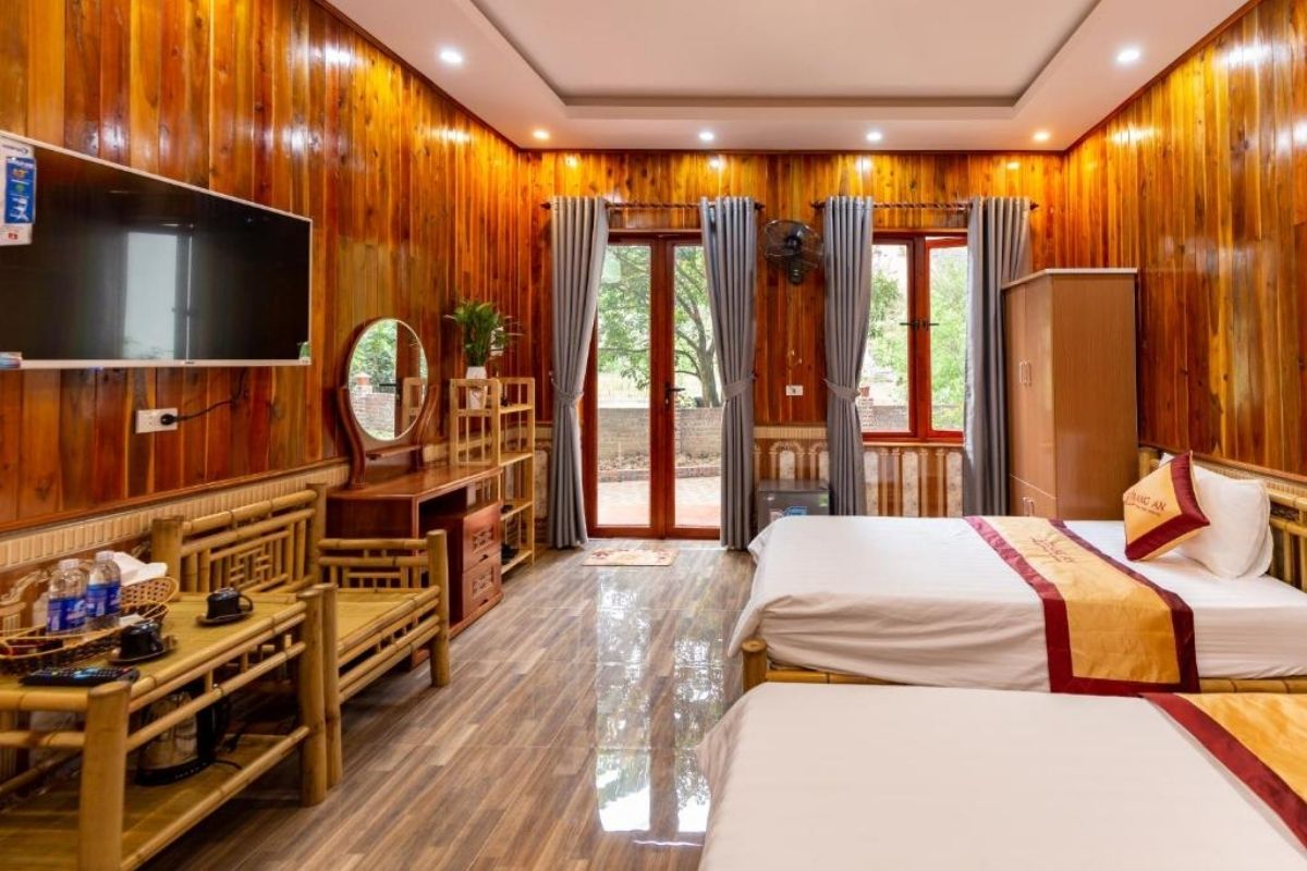 Trang An River View Homestay is in the best hostel in ninh binh