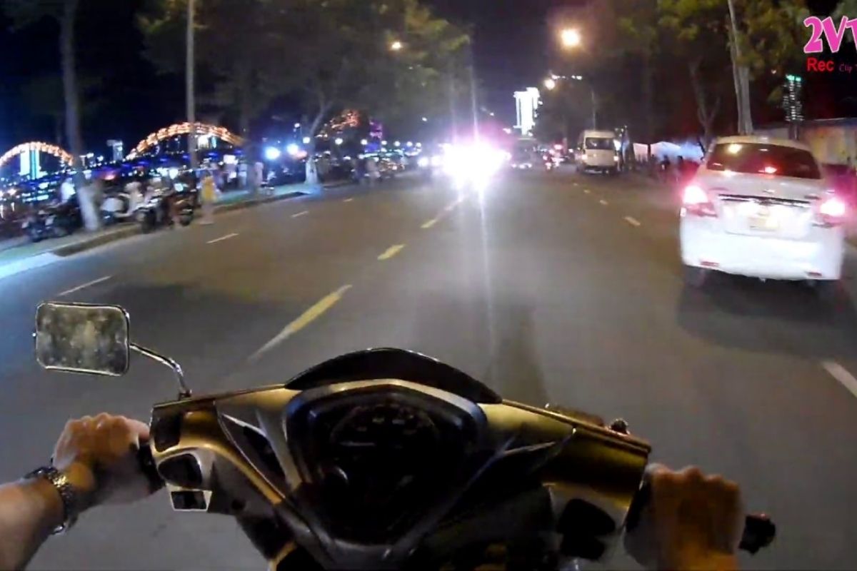 Experience Da Nang’s vibrant night with Da Nang City by Night with Motorbike and Street Food Tours