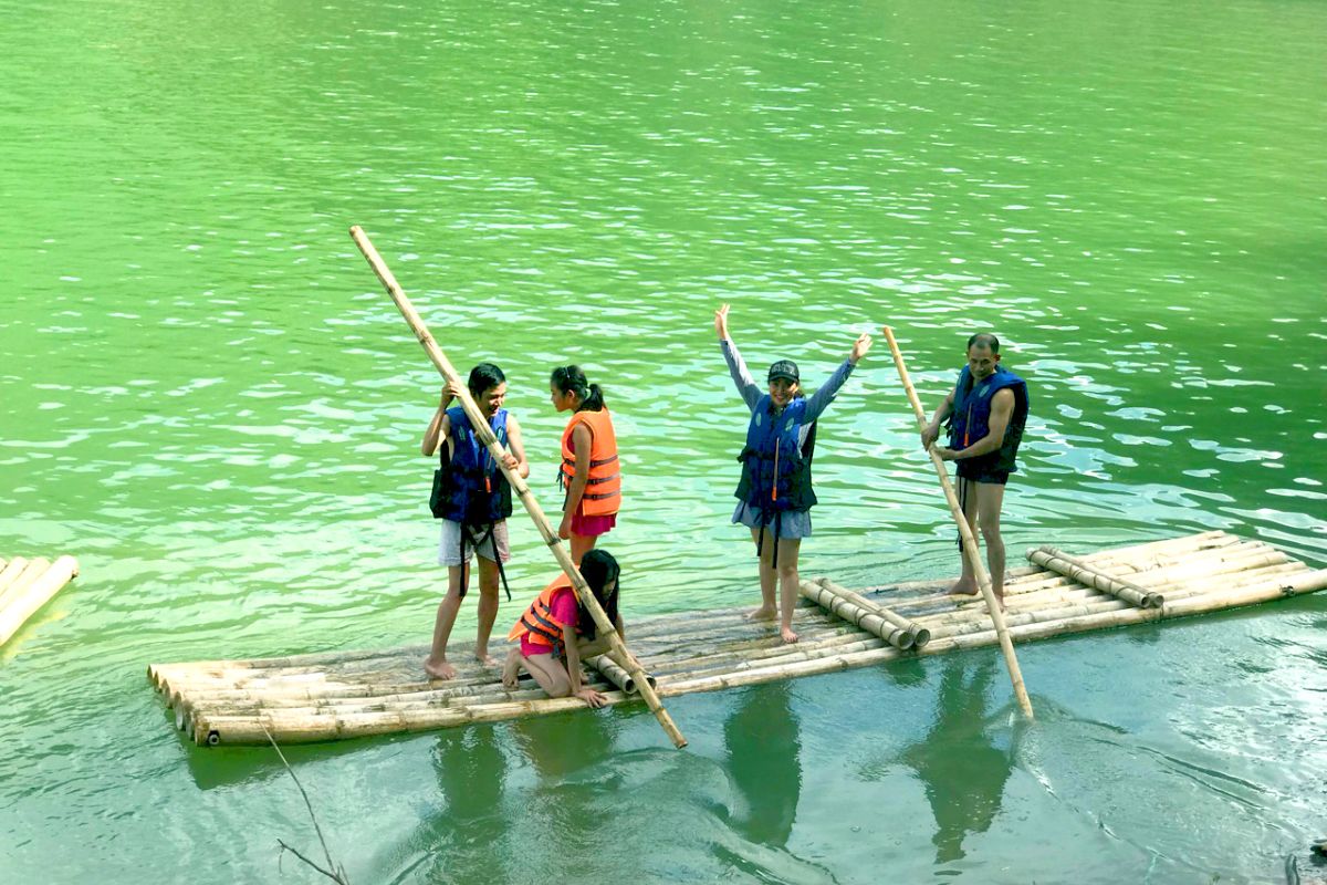 Bamboo Rafting