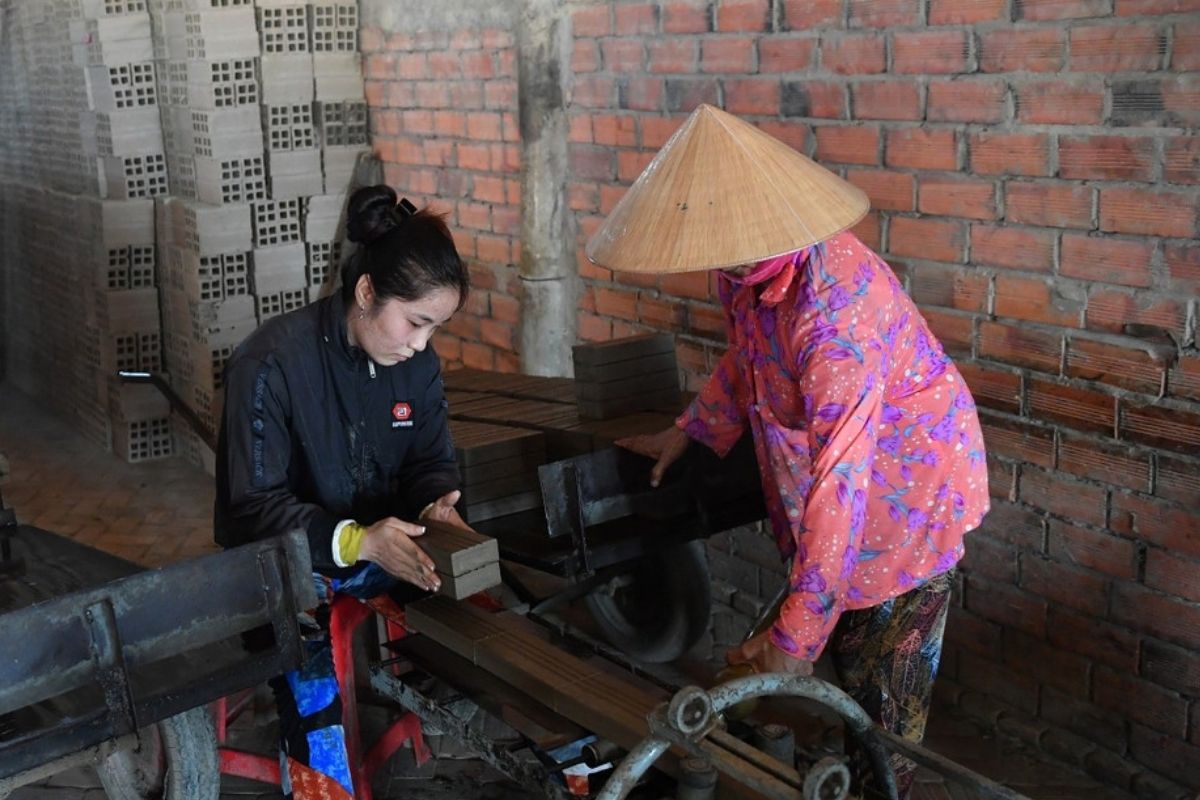 Traditional brick-making workshops with Hanoi tours from HCM