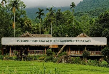 Pu Luong Tours stay at Chieng Lau Homestay