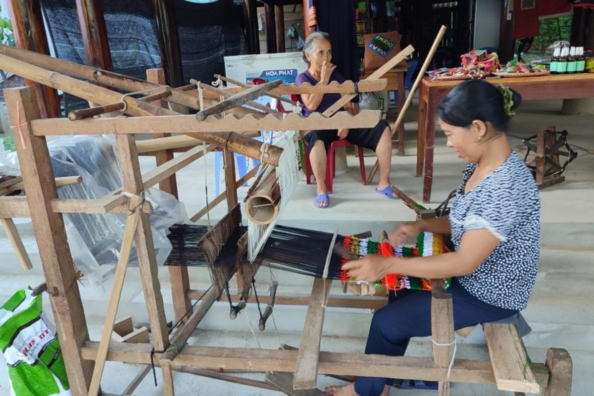 Bamboo weaving
