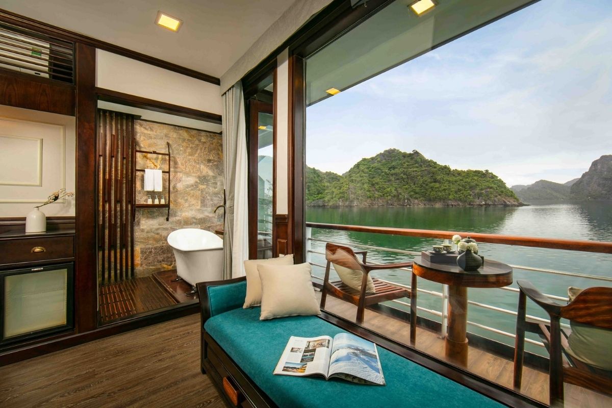 Enjoy the amenities at Orchid Trendy Cruise 4* with Tunisia to Vietnam Tour Packages