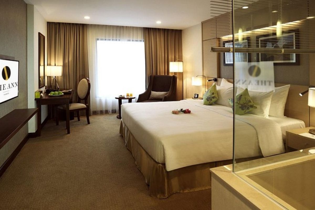 Check-in to the Ann Hanoi Hotel with Vietnam Discovery package tour from Belgium