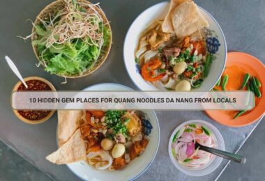 Quang noodles Da Nang