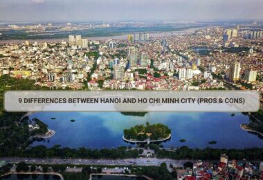 difference between Ho Chi Minh and Hanoi