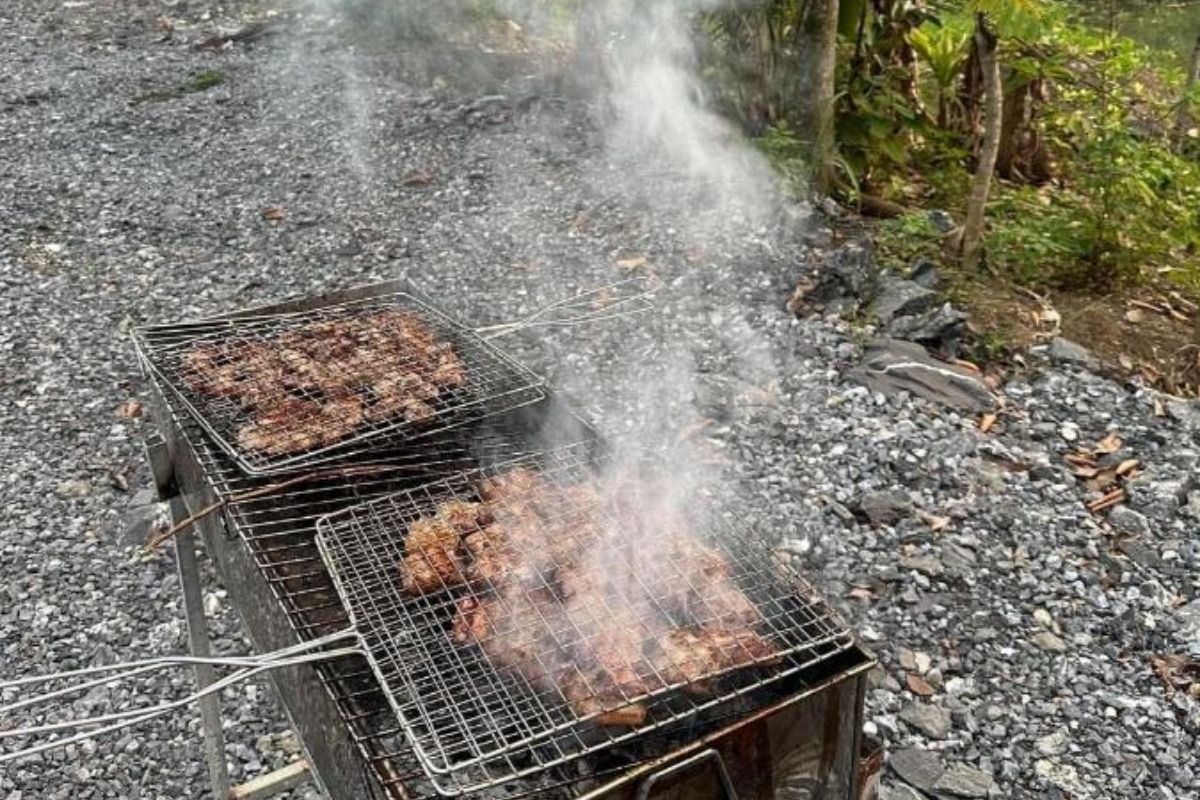 BBQ Area in Ninh Binh Friendly Homestay