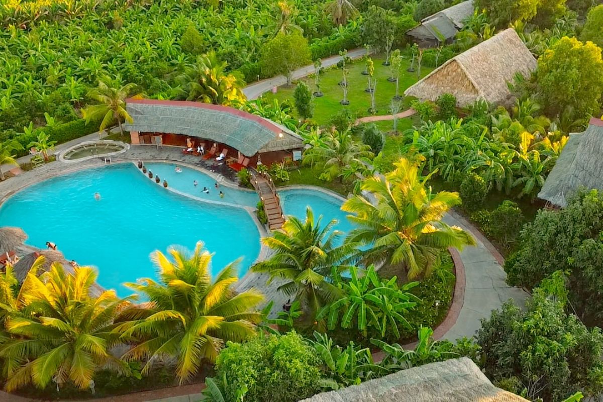 Enjoy an amenities of Can Tho Ecolodge with Can Tho Resort Vietnam
