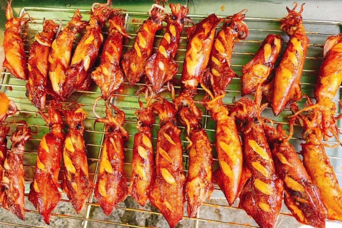 Muc Trung Nuong