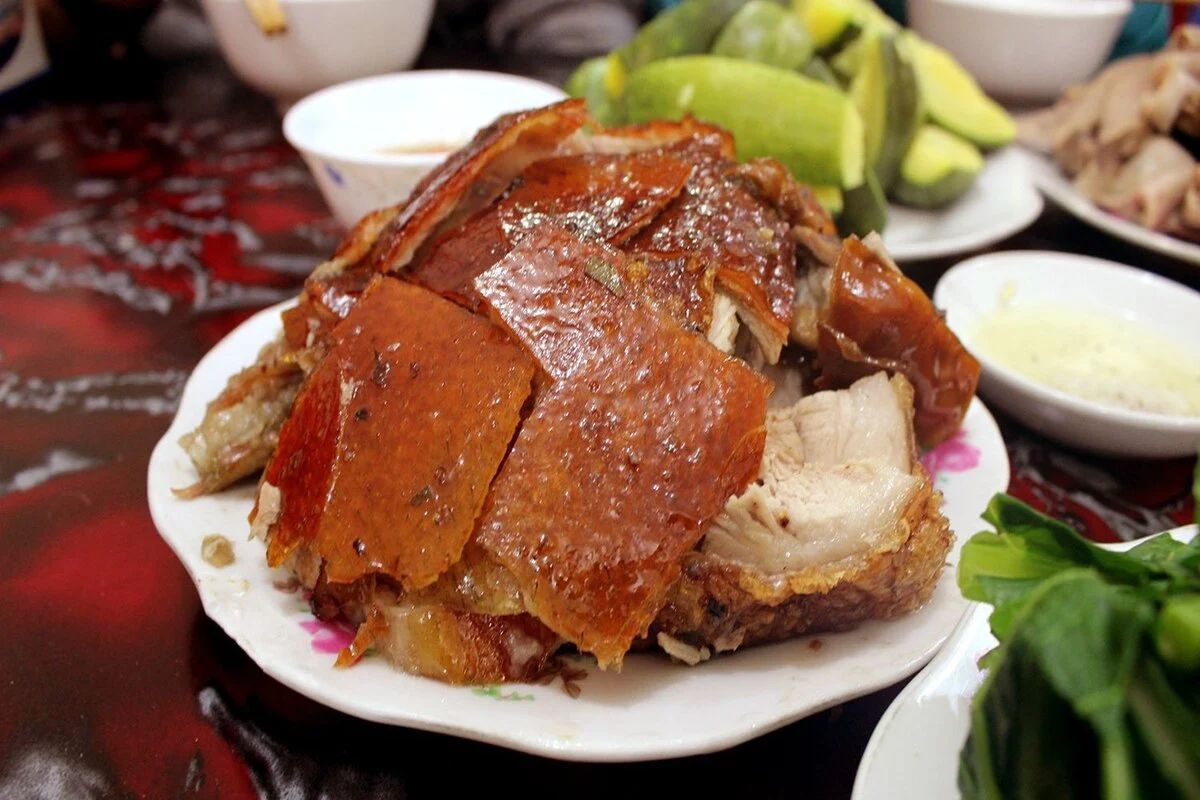 Cap Nach Pork at Hoa Dong Tien