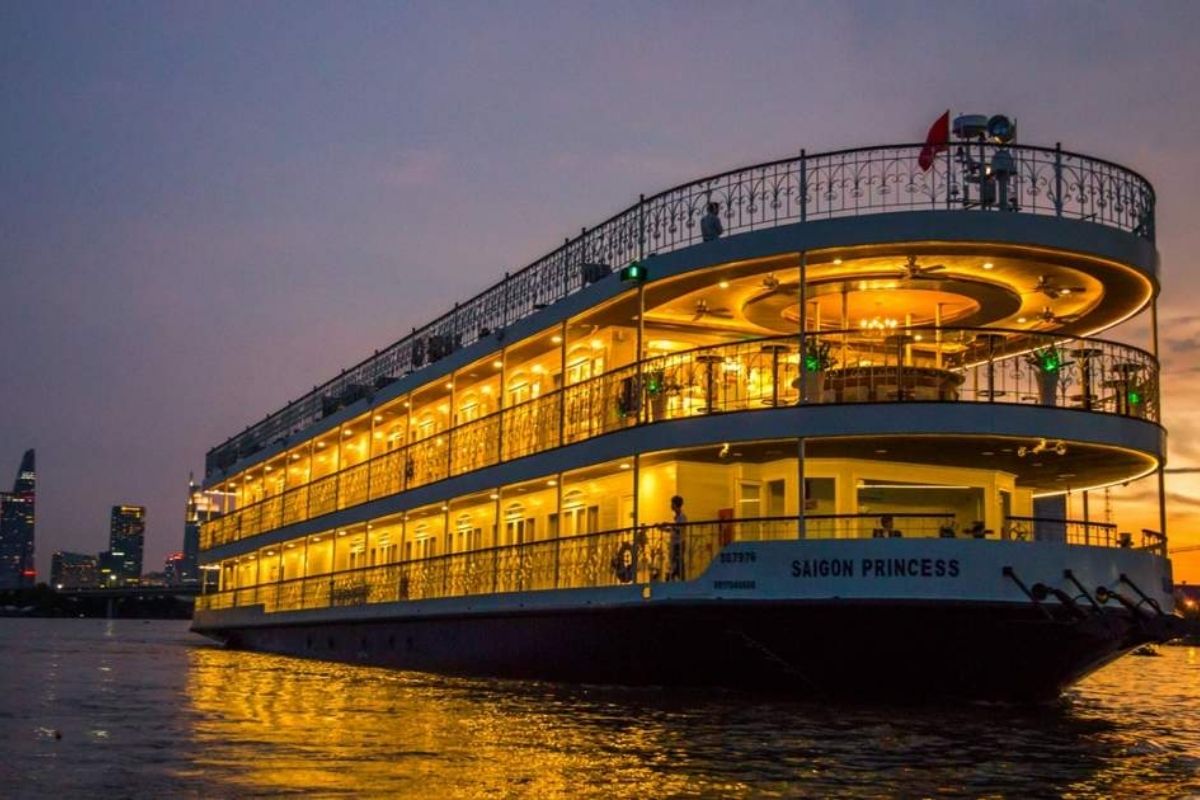 A saigon river cruise by saigon princess with vietnam cruise