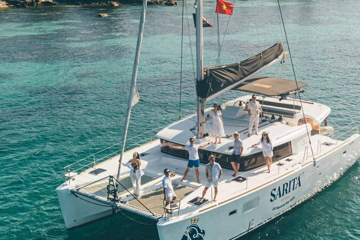 Catamaran Sarita Phu Quoc in the best Vietnam cruise