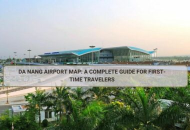 Da Nang Airport Map