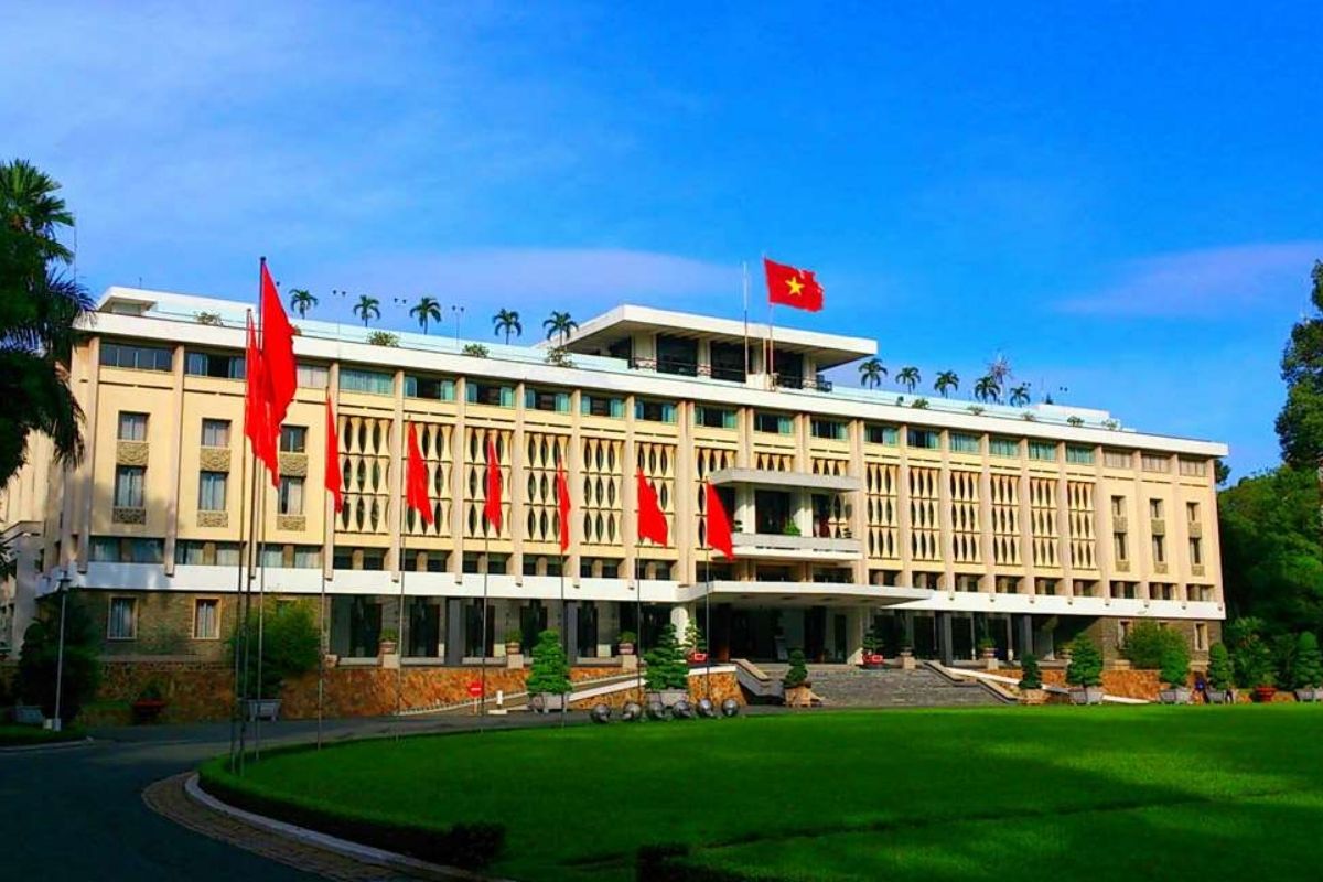 Reunification Palace is best place in French Quarter of Ho Chi Minh