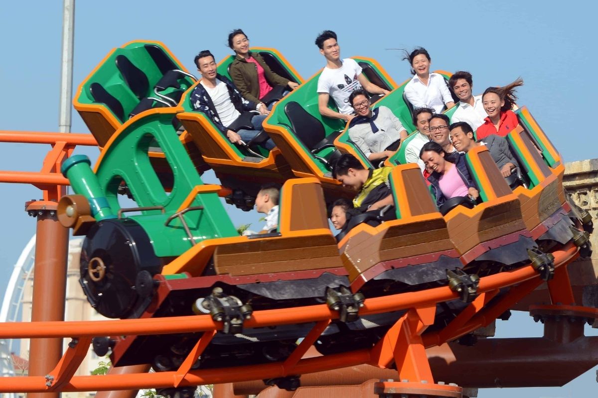 Fairy Tale Train at Dragon Park Halong