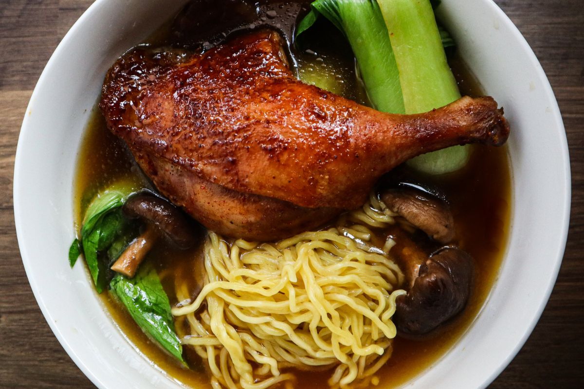 Braised Duck Noodles