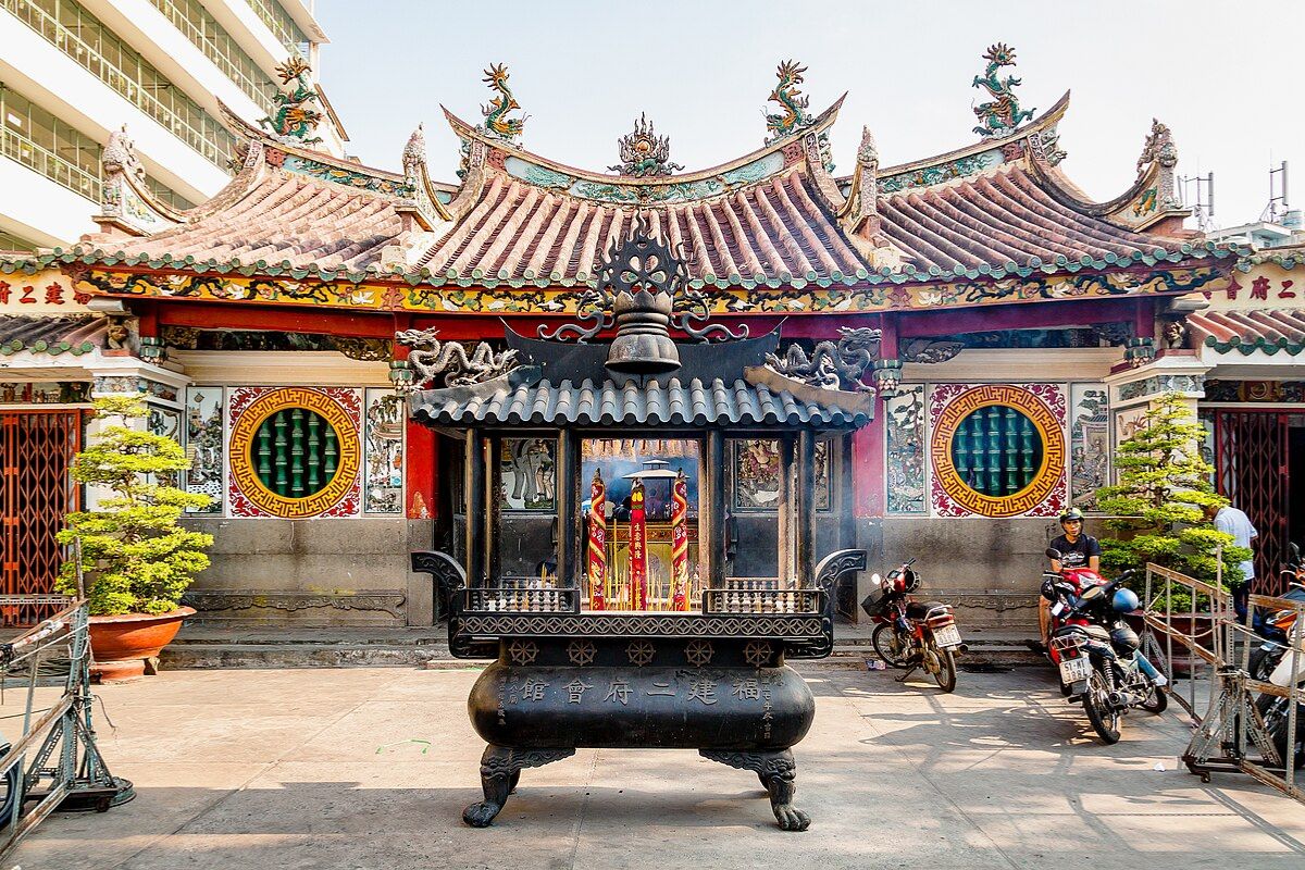 Ong Bon Temple, Chinatown in Saigon