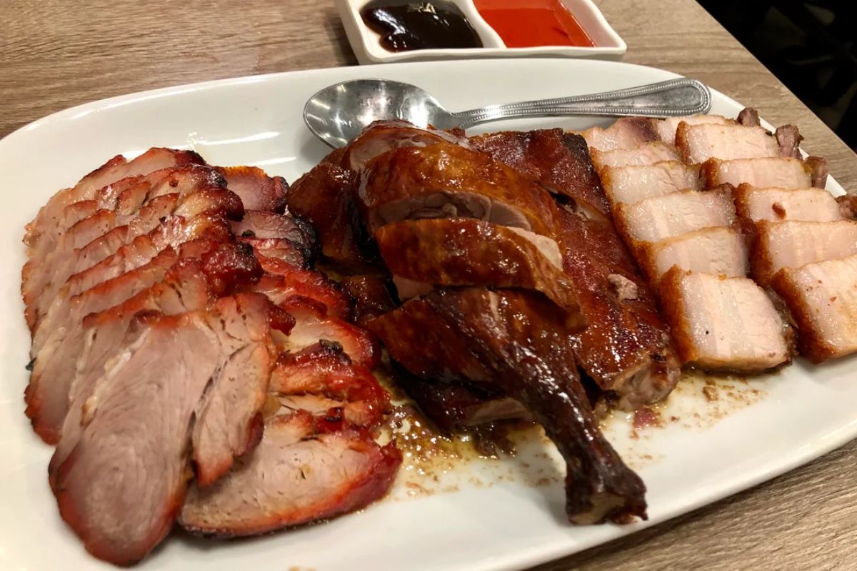 Roasted Duck & Pork