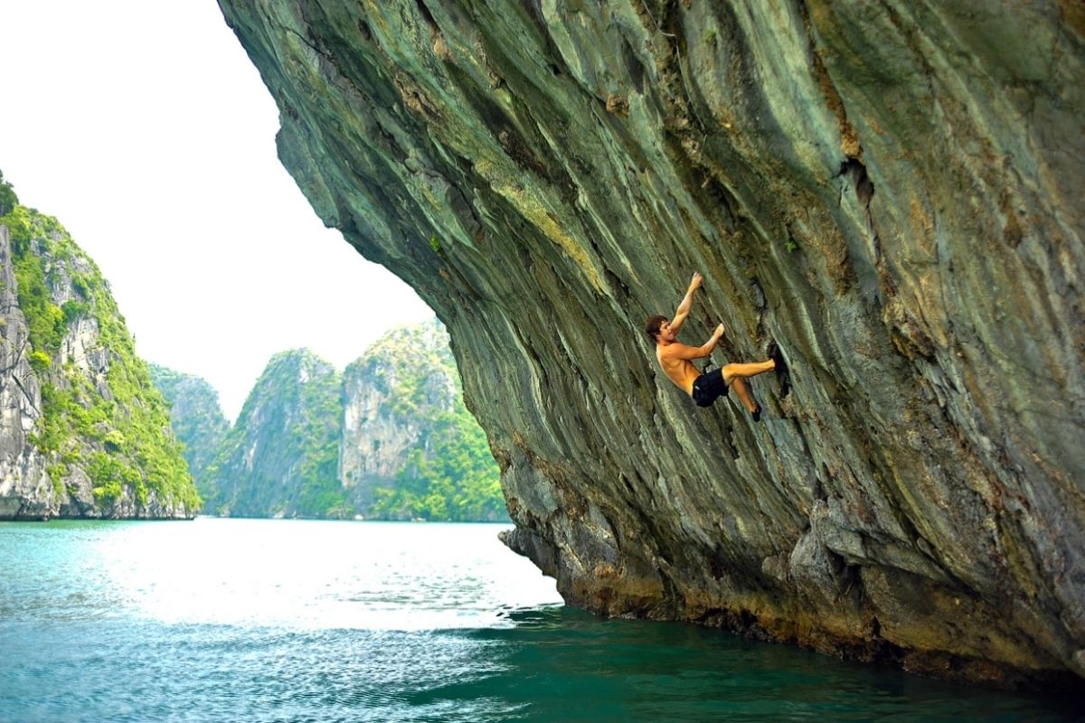 Halong Bay Rock Climbing with Cat Ba Island
