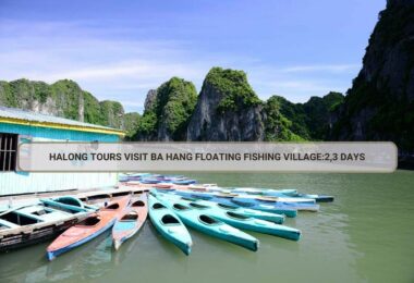 Halong tours visit Ba Hang Floating Fishing Village