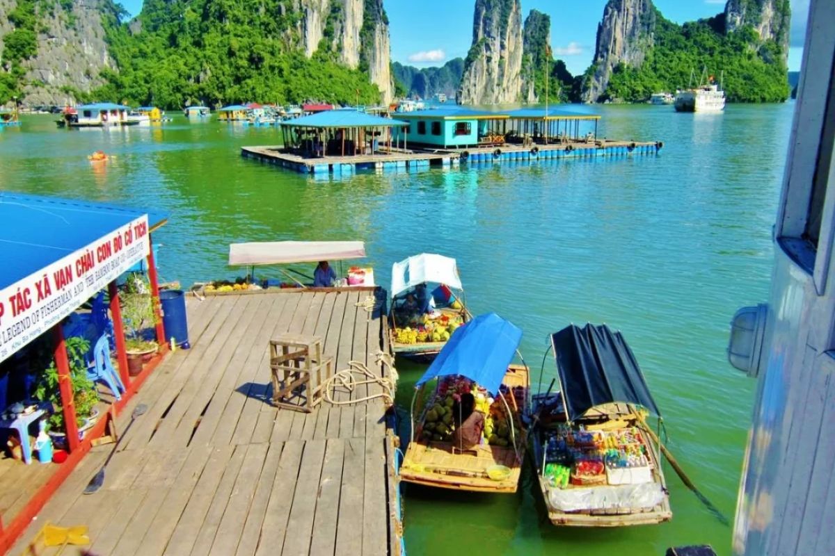 Ba Hang floating market