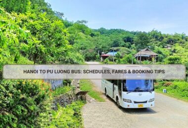 Hanoi to Pu Luong Bus