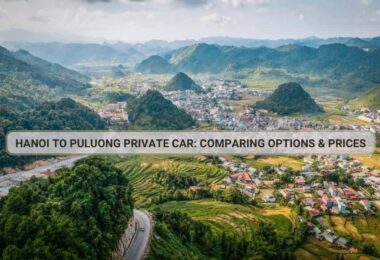 Hanoi to Puluong private car
