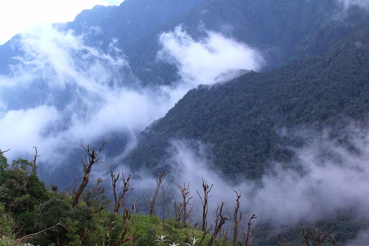Hoang Lien mountains in Sapa Vietnam War
