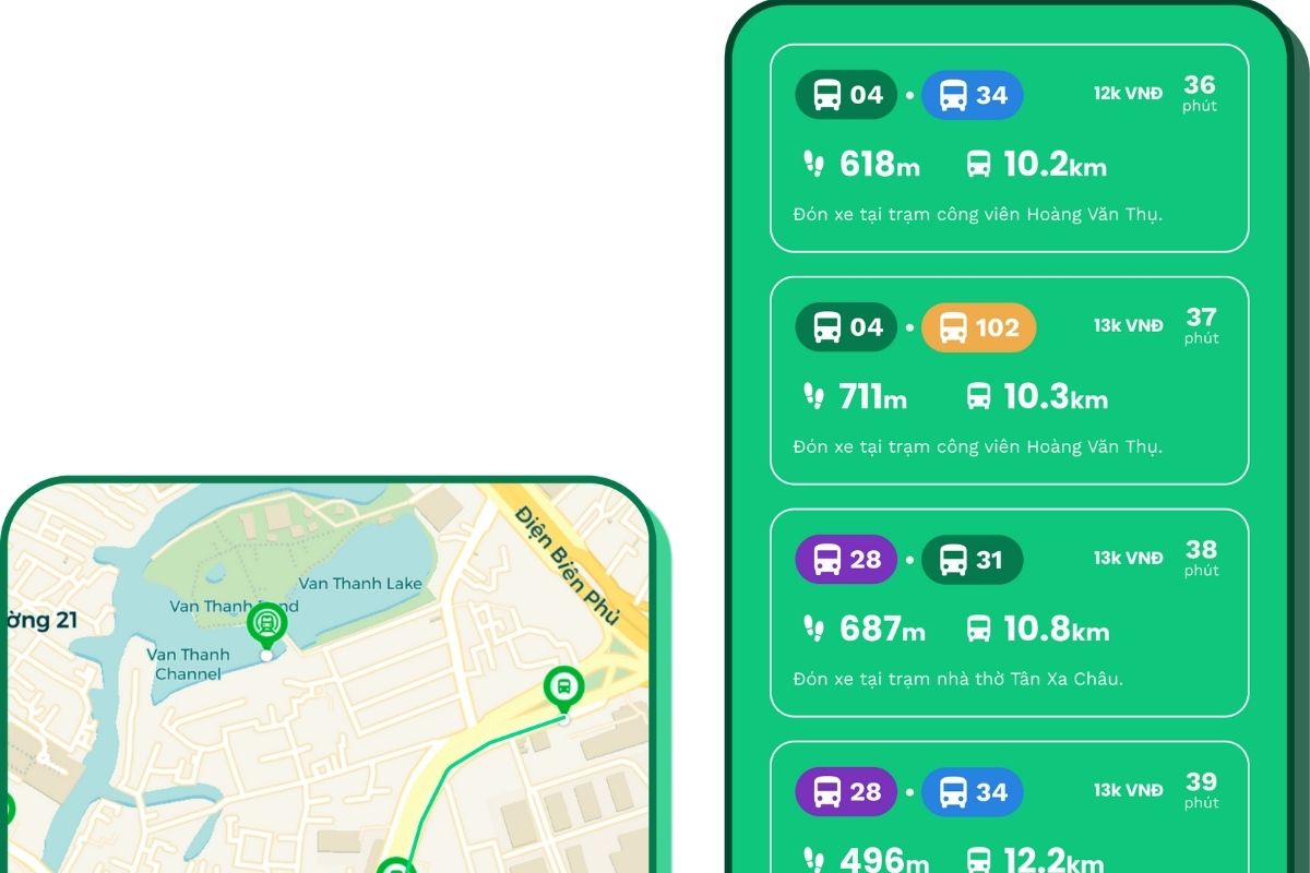 Use the BusMap App