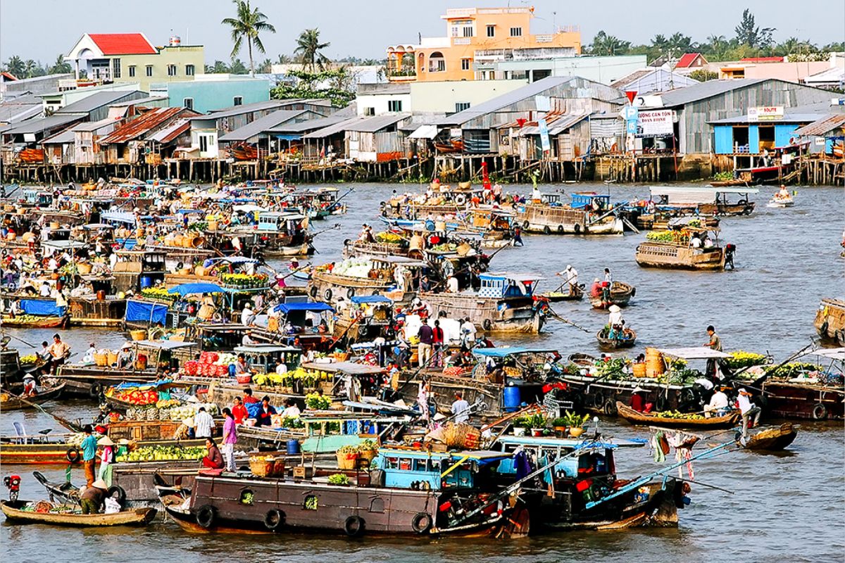 Cai Rang Floating Market