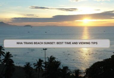Nha Trang Beach Sunset