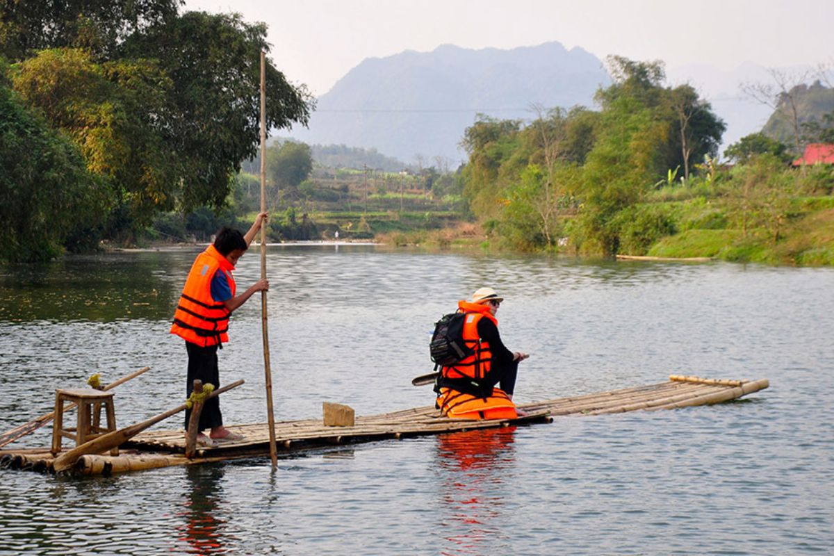 Bamboo Rafting