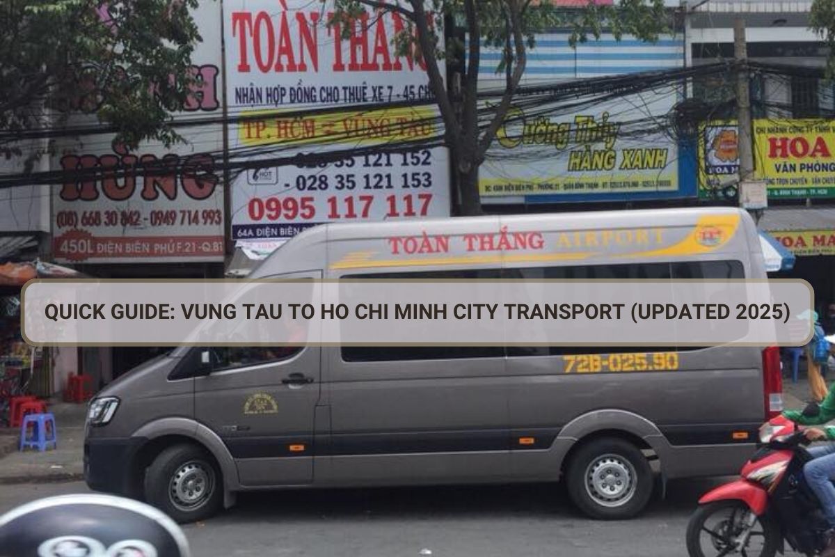 Quick Guide: Vung Tau to Ho Chi Minh City Transport