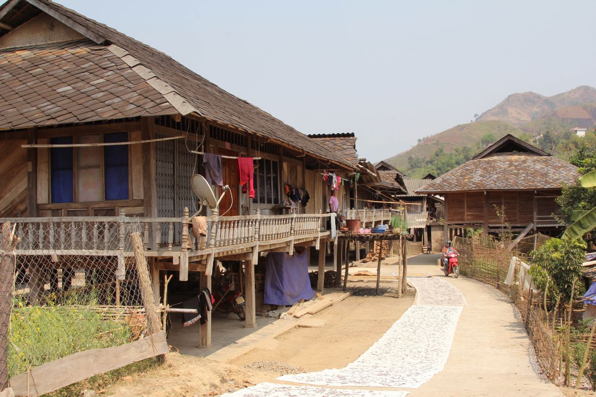 Stilted traditional houses