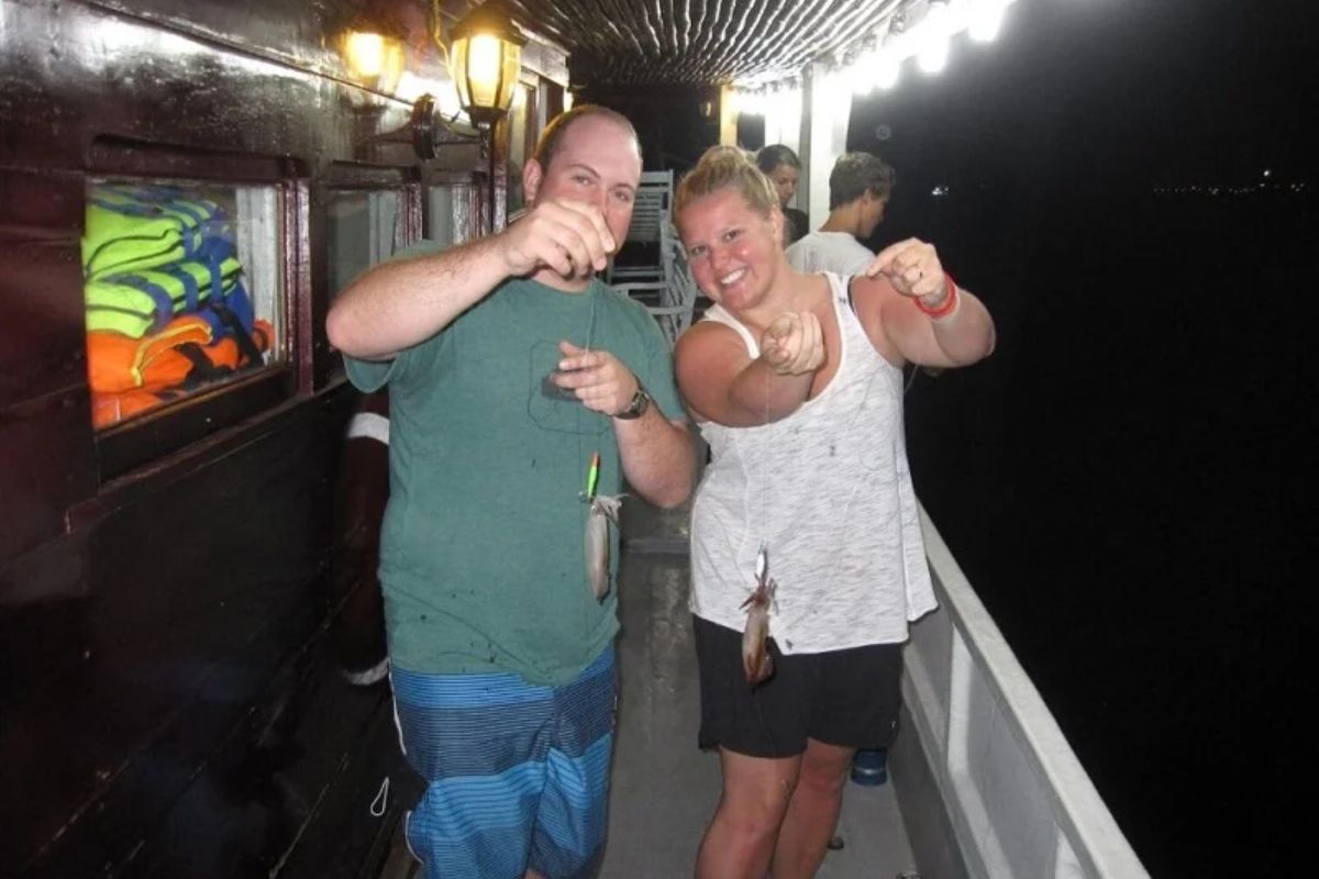 Luxury Cruise Squid Fishing