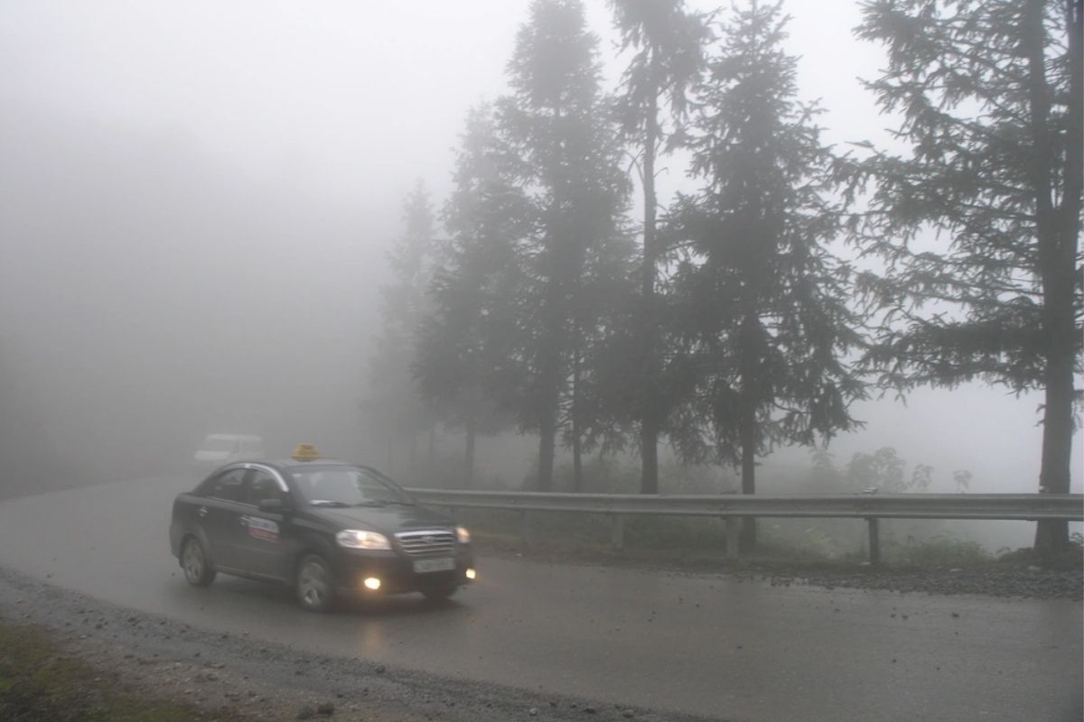Heavy Fog at High Passes