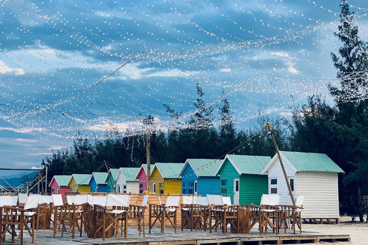 Comfortable Beach Huts