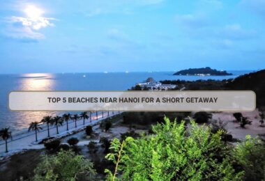 beaches near Hanoi Vietnam